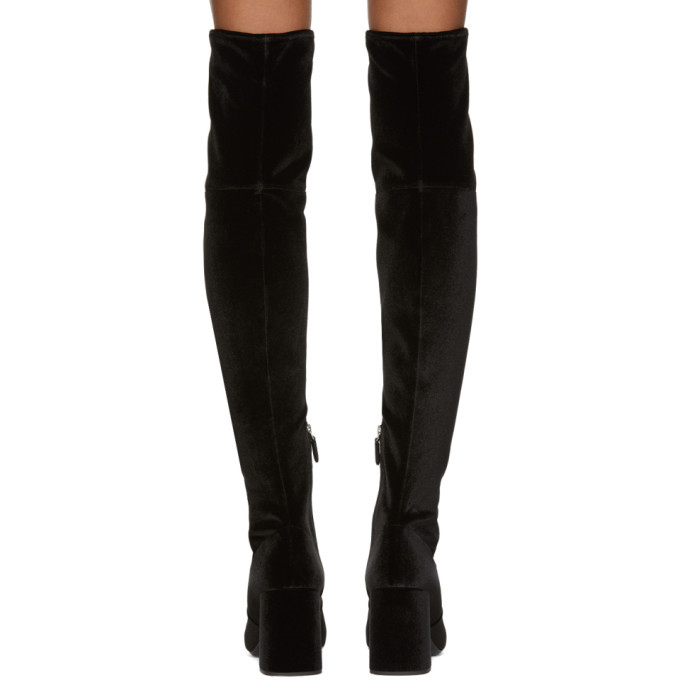 Prada suede over on sale the knee boots