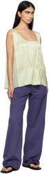 The Row Green Dinara Tank Top