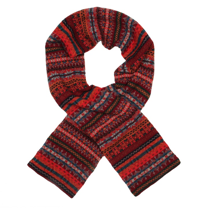 Photo: Scarf - Red Melrose