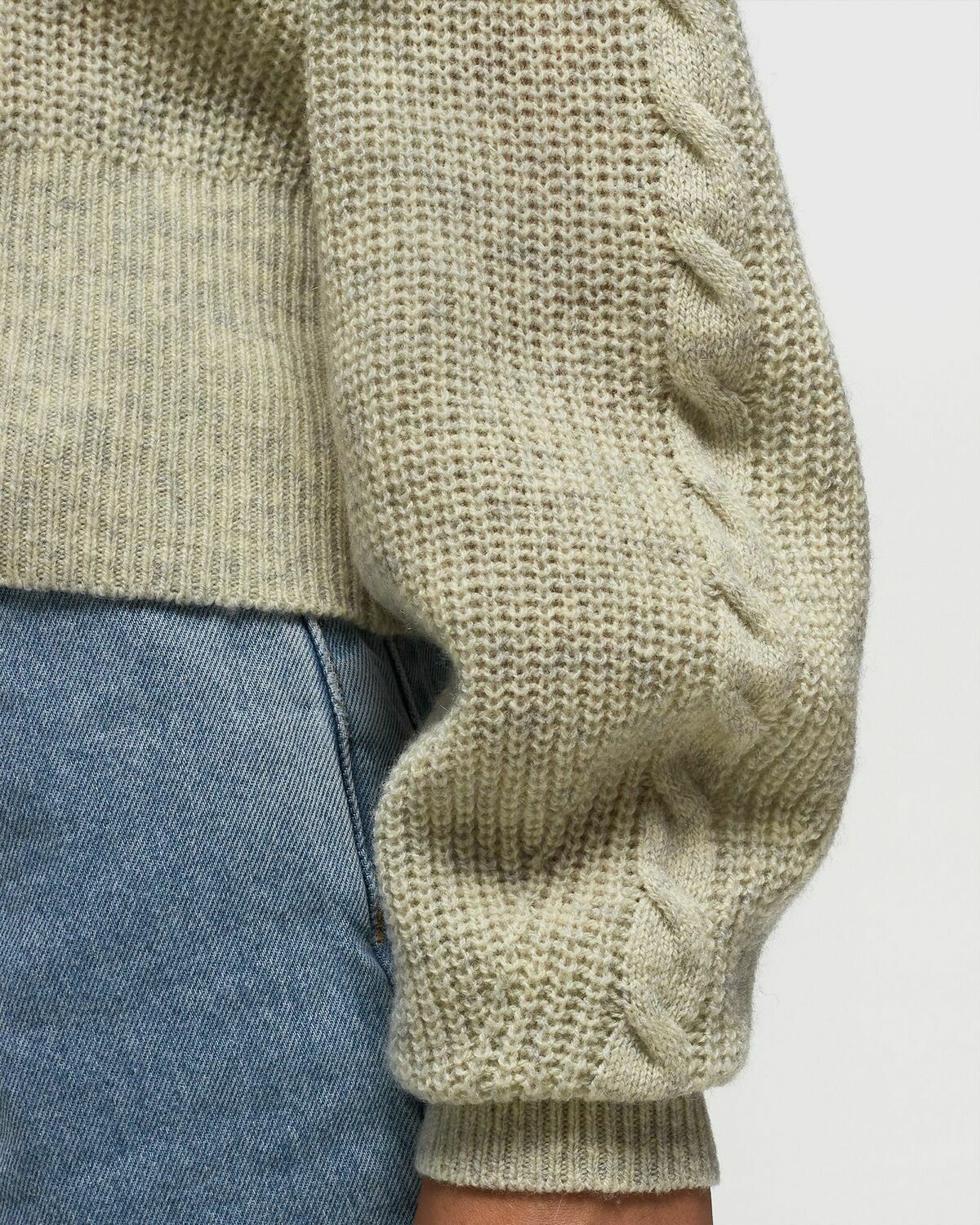 Designers, Remix Carmen Cable Sweater White Pullovers