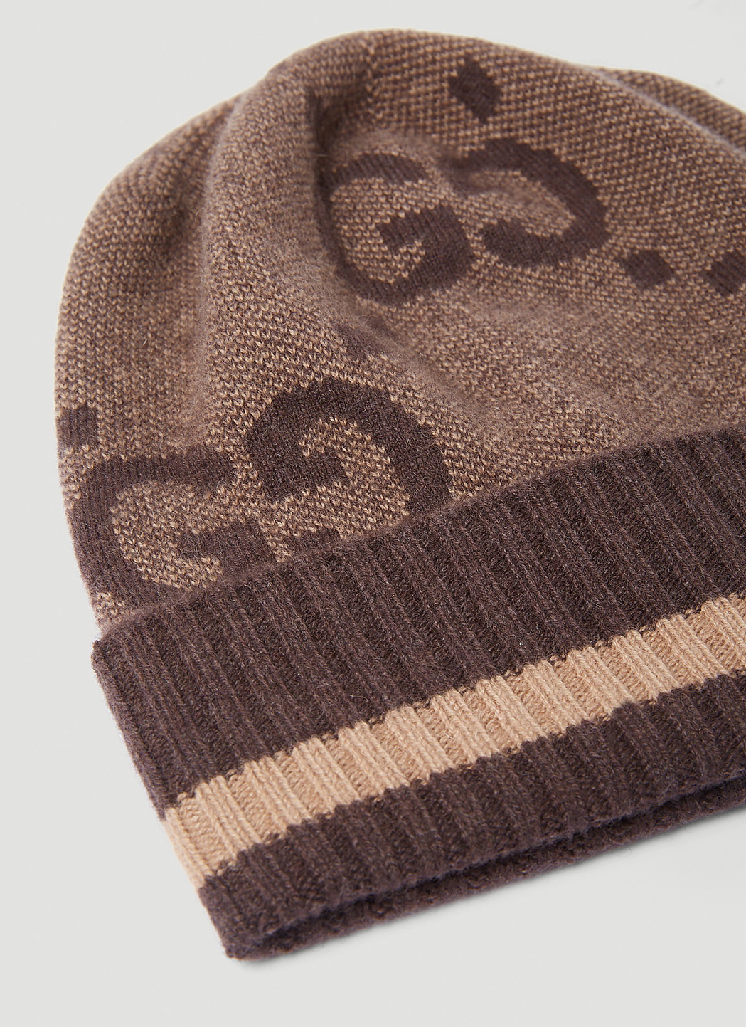 Gucci Logo Knit Beanie Hat