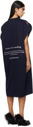 doublet Navy 'Power Nap' T-shirt