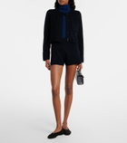Jardin des Orangers Wool and cashmere shorts