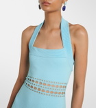 Simkhai Blayne open-knit midi dress