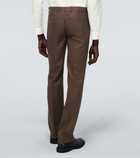 Givenchy - Tweed checked pants