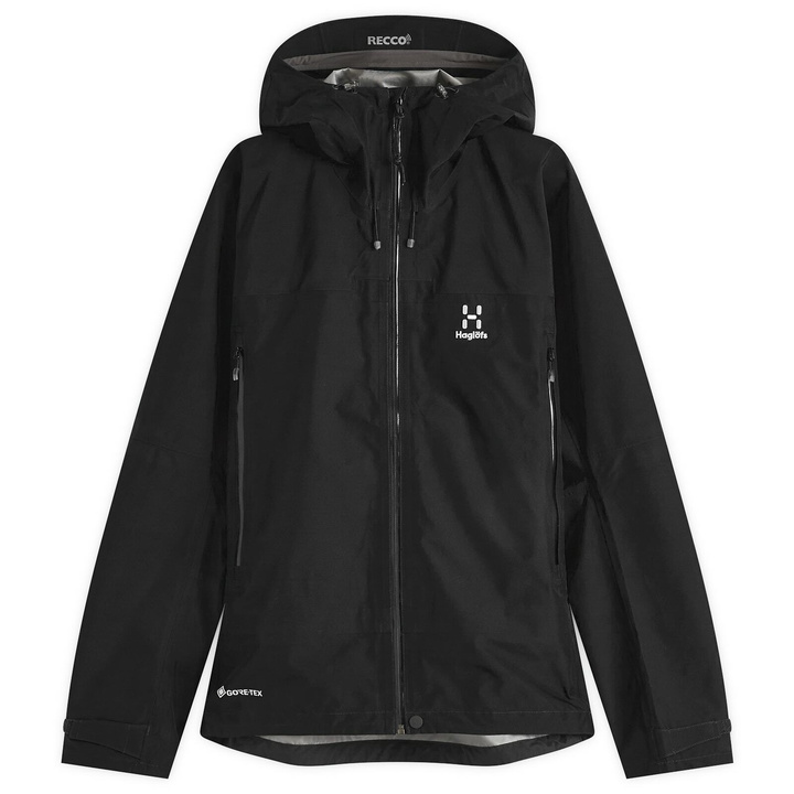 Photo: Haglöfs Men's ROC Flash Gore-Tex Jacket in True Black