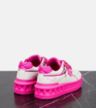 Valentino Garavani One Stud leather low-top sneakers
