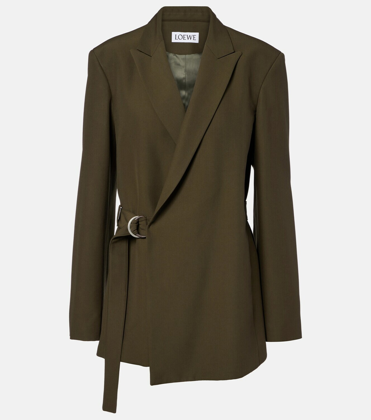 Loewe Belted wool blazer