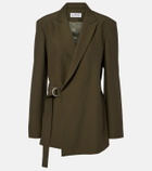 Loewe Belted wool blazer