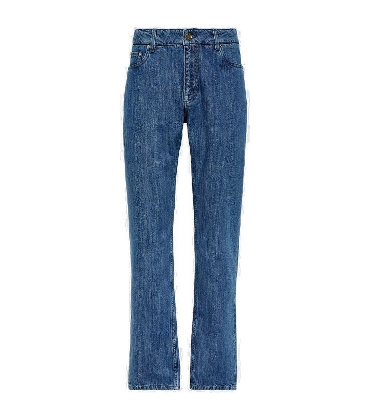 Photo: Etro Low-rise straight jeans