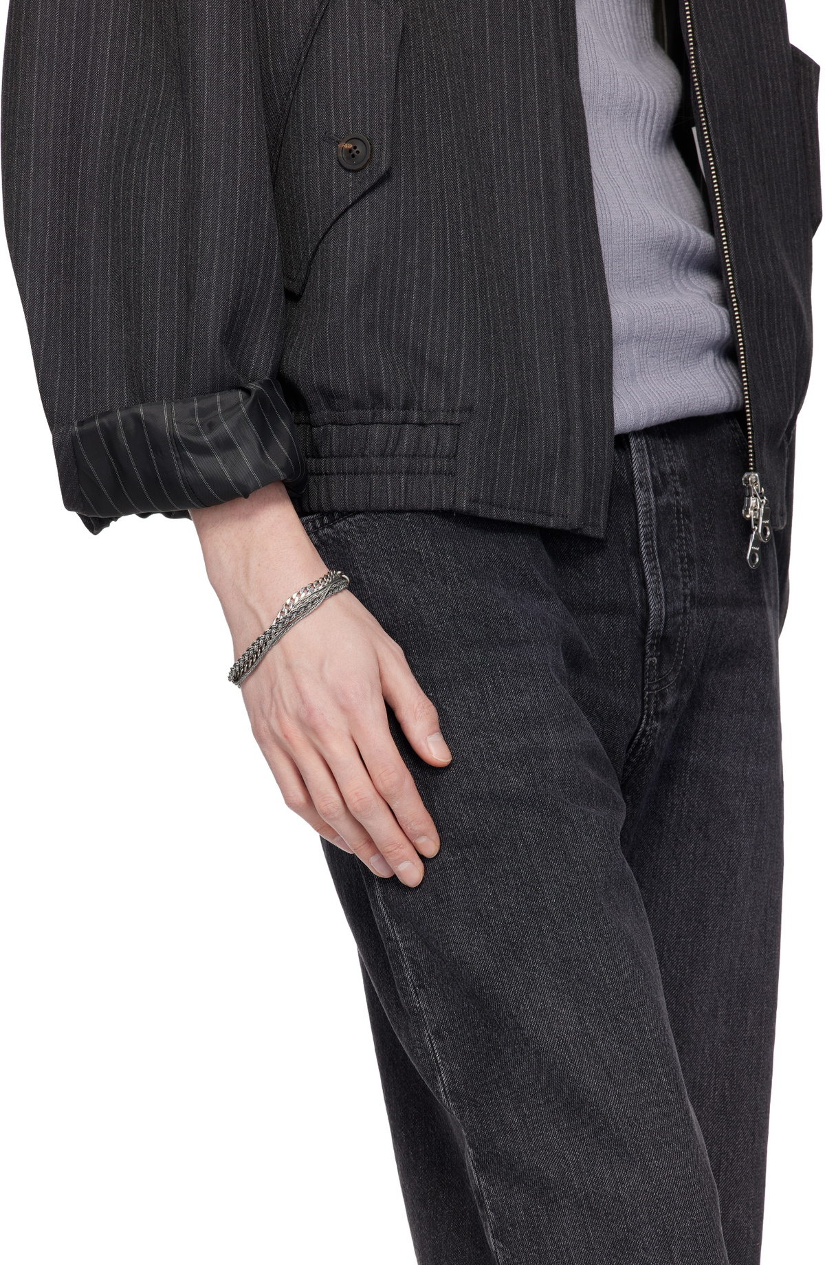 Emanuele Bicocchi Chain & Braided Bracelet