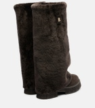 Bogner Turin shearling and suede boots