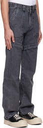 Andersson Bell Black Extended Jeans