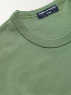 COMME DES GARÇONS HOMME - Garment-Dyed Cotton-Jersey T-Shirt - Green - 2