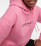 Givenchy - Logo cotton jersey hoodie