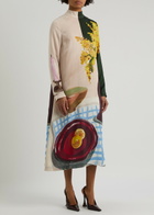 Stine Goya Printed Matte Satin Midi Dress Multicoloured 1