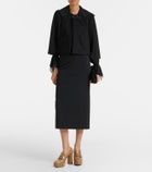 Gianvito Rossi Jenna leather loafer pumps