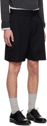 Maison Margiela Black Tailored Shorts