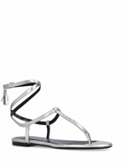 TOM FORD - 10mm Laminated Leather Thong Sandals