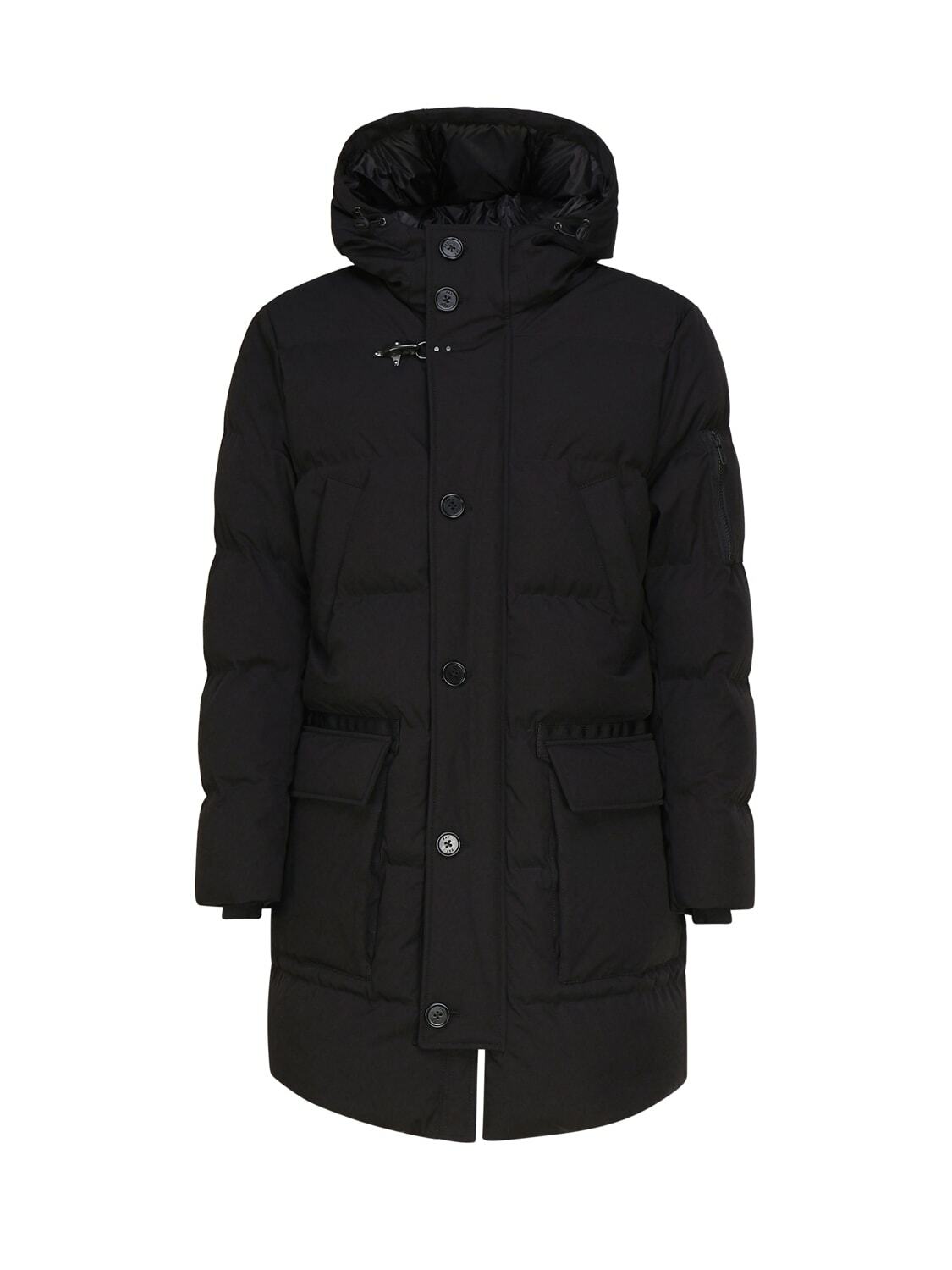 Fay Black Polyamide Parka Women