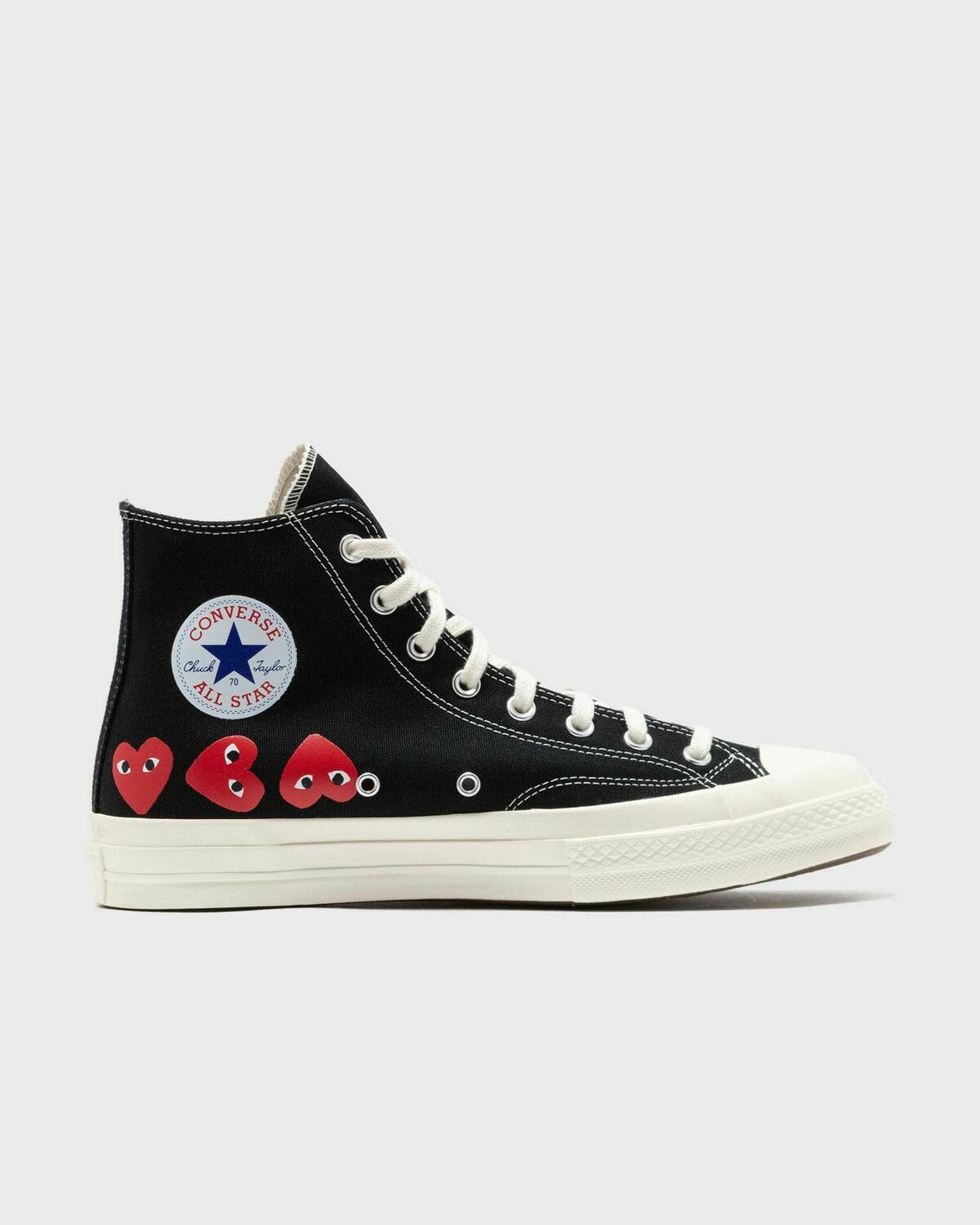 converse cdg black high top