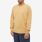 Beams Plus Men's Crew Neck Sweat in Khaki