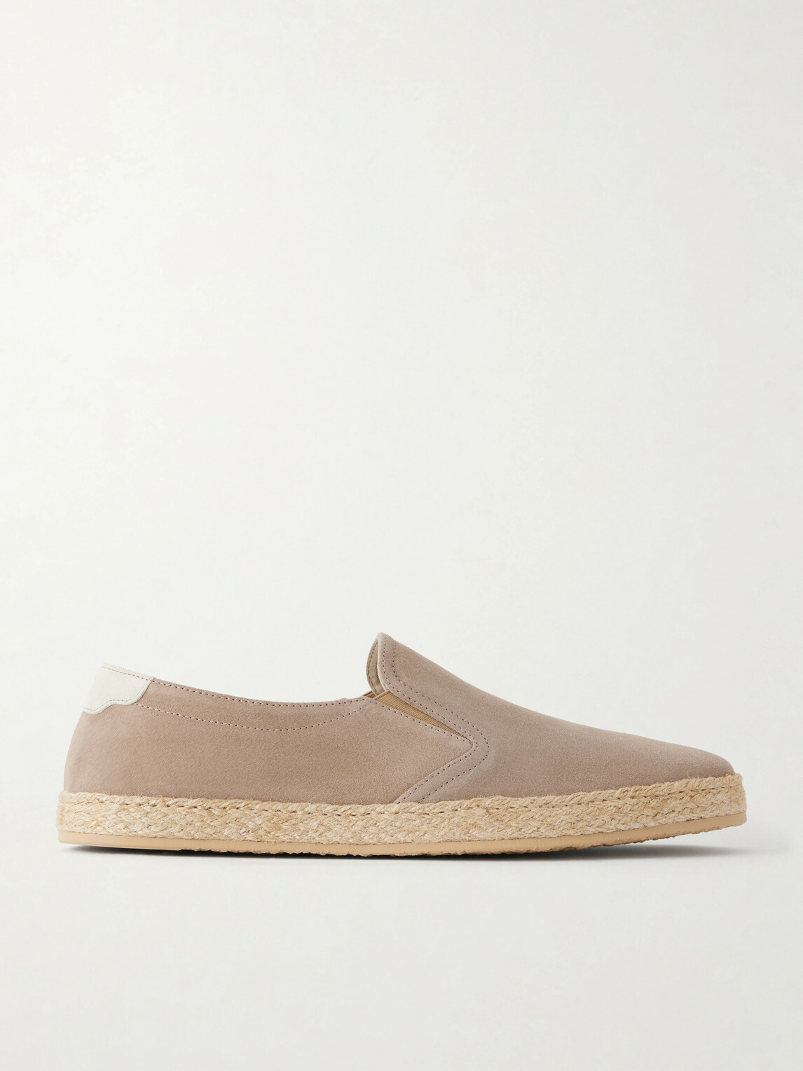 Brunello Cucinelli - Suede Espadrilles - Brown