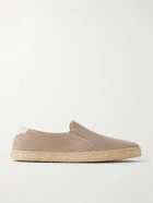Brunello Cucinelli - Suede Espadrilles - Brown