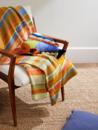 The Elder Statesman - Striped Cashmere Blanket