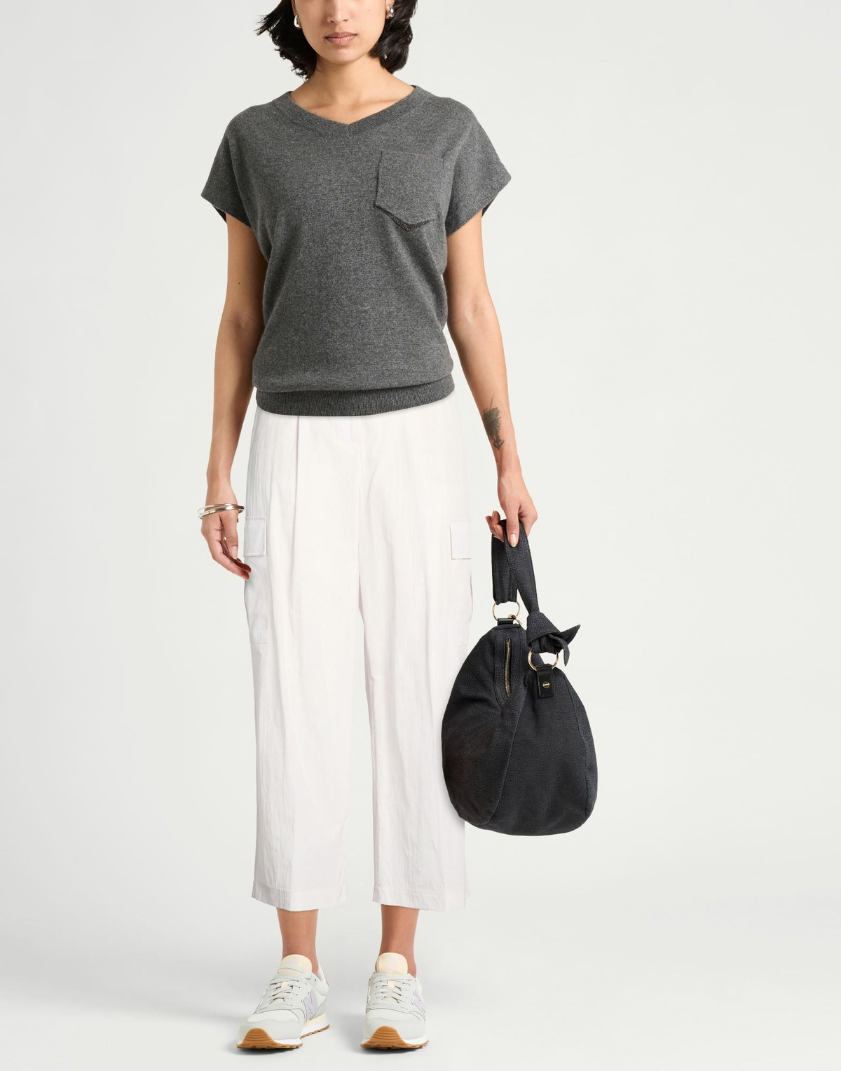 Peserico Womens Pants Ivory