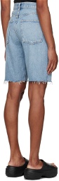 AGOLDE Blue 90's Denim Shorts
