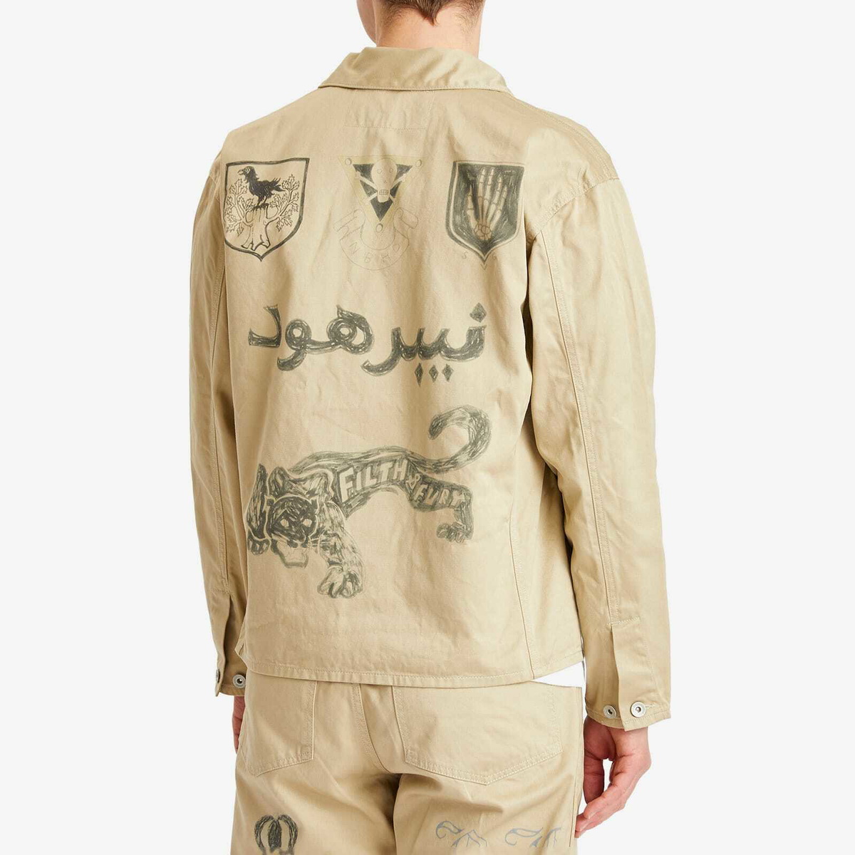 NEIGHBORHOOD MEMORIAL COVERALL JACKET MEMORIAL COVERALL JACKET