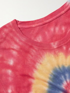 The Elder Statesman - Tie-Dyed Cotton and Cashmere-Blend Jersey T-Shirt - Multi