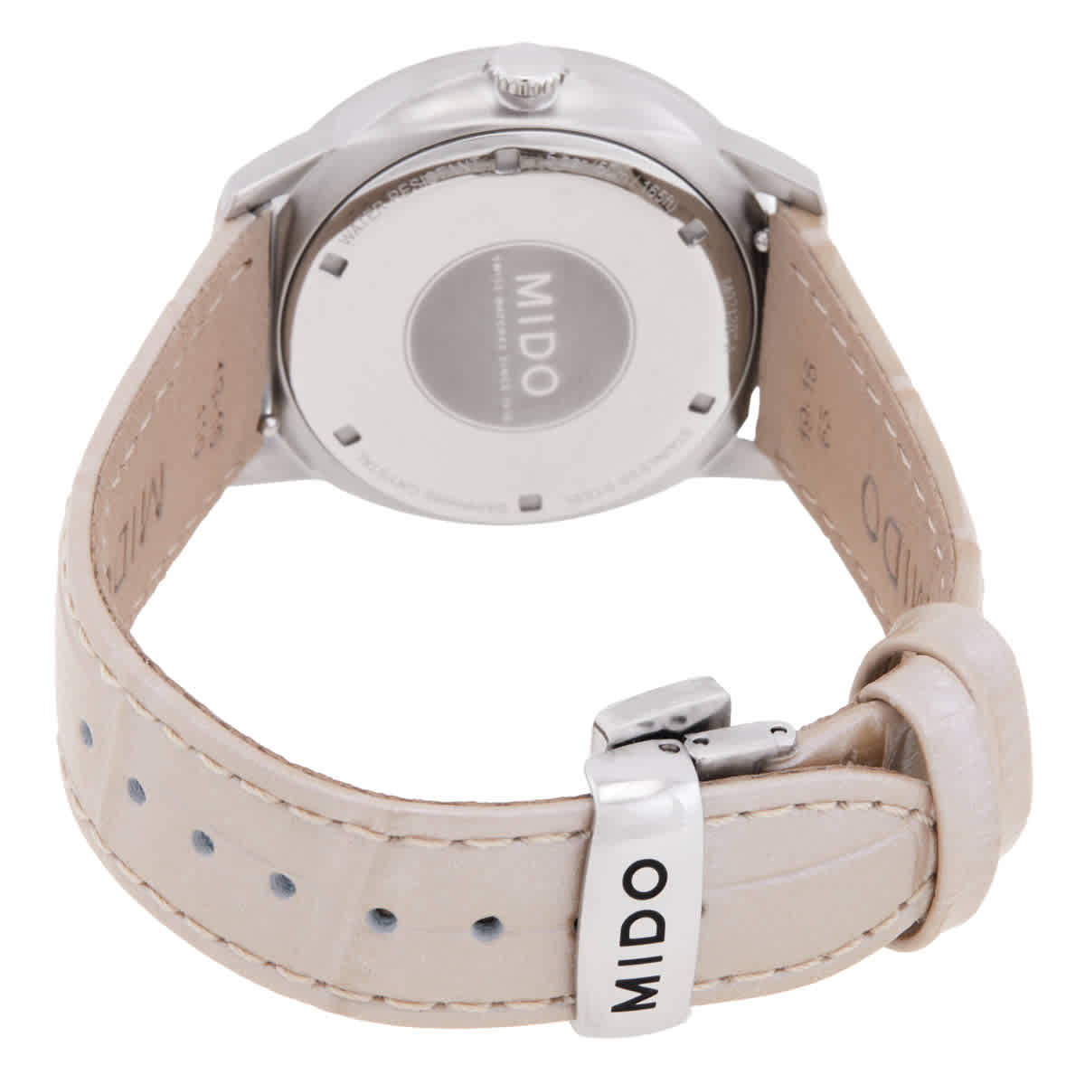 Mido Commander Lady Automatic Diamond Brown Dial Watch M0212071629600