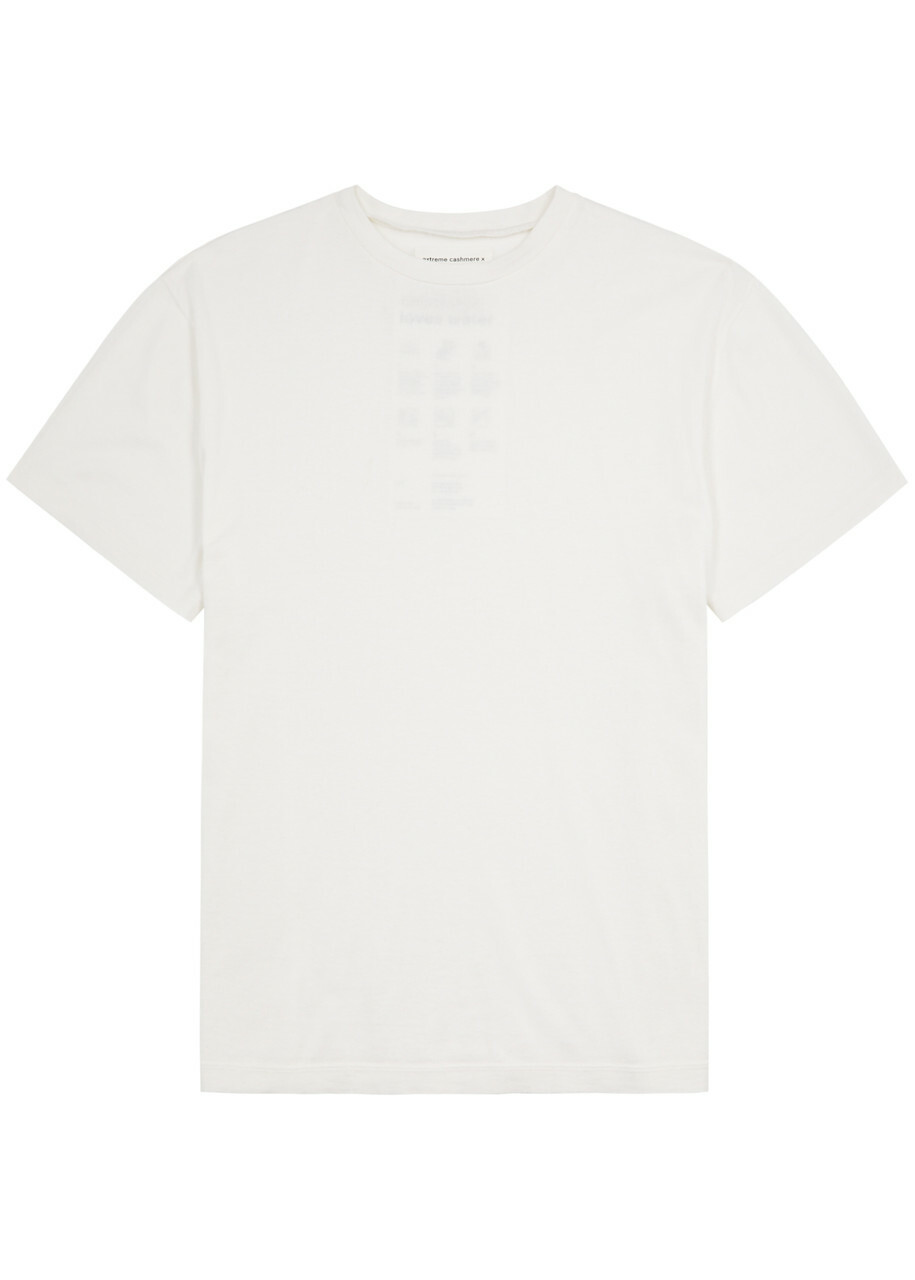 Extreme Cashmere N°269 Rik Cotton-blend T-shirt - White - One Size