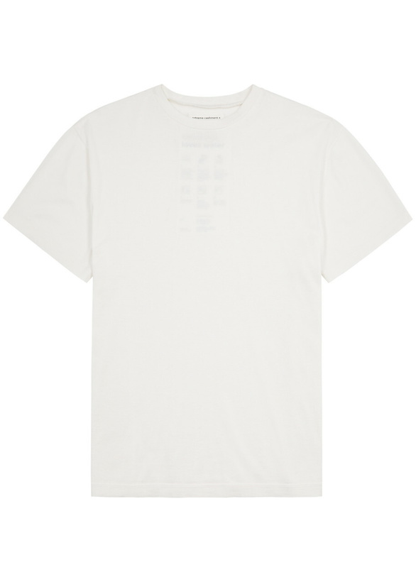 Photo: Extreme Cashmere N°269 Rik Cotton-blend T-shirt - White - One Size