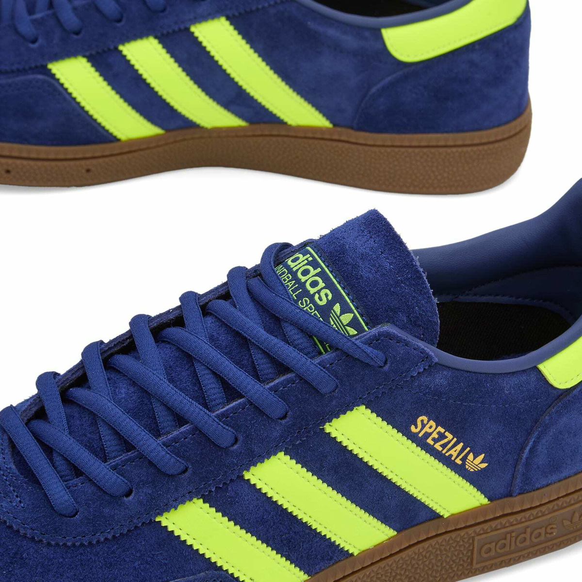 Adidas Handball Spezial Sneaker in Victory Blue/Solar Yellow/Gold