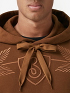 BURBERRY - Logo Cotton Hoodie