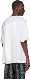 Acne Studios Off-White Cotton T-Shirt