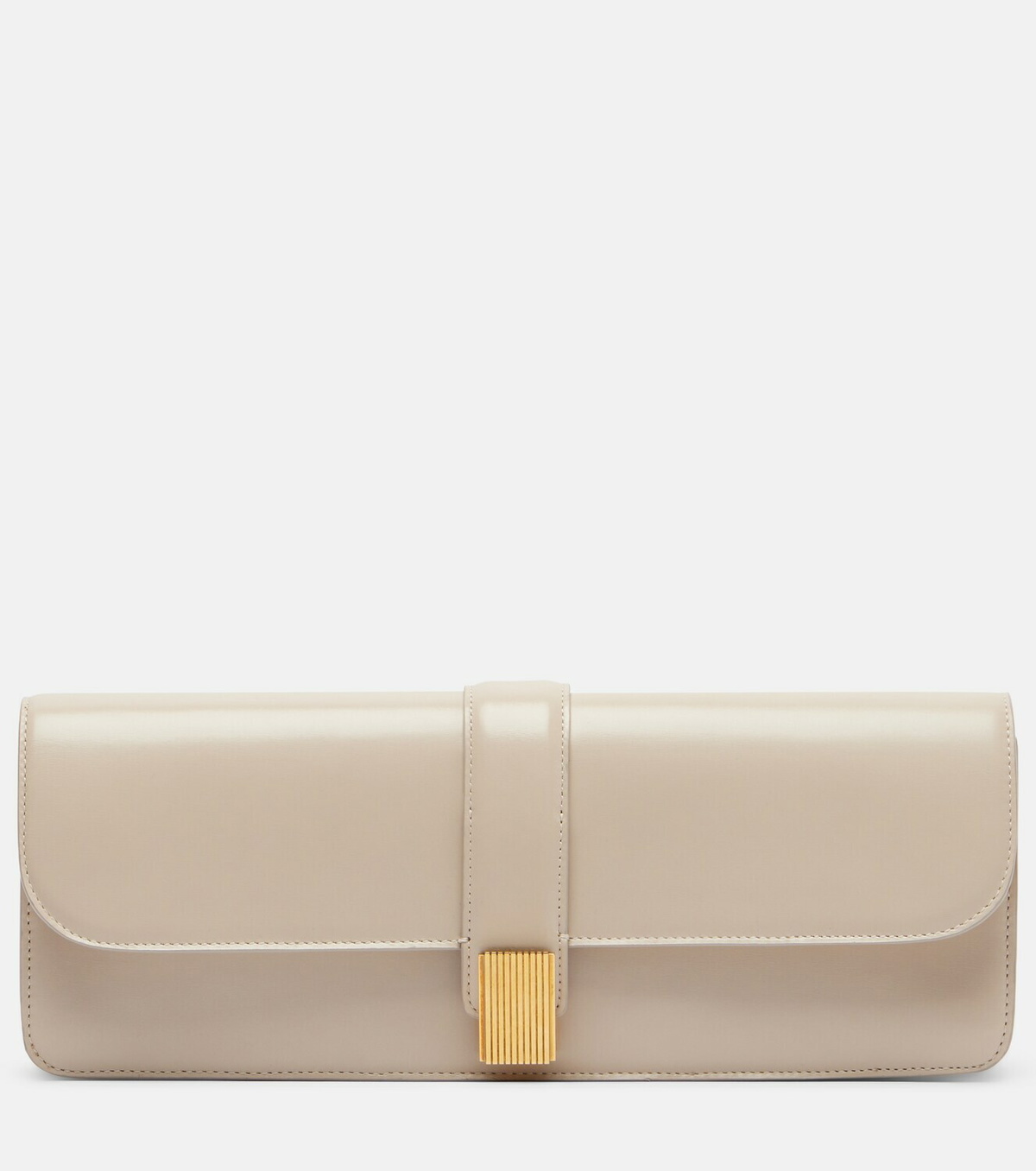 Khaite Blake leather clutch