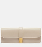 Khaite Blake leather clutch