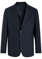 Percival Linen Blazer Navy