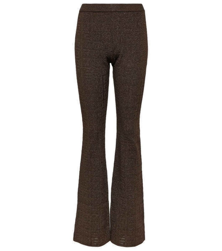 Photo: Givenchy 4G jacquard flared pants