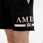 AMIRI Men's Watercolour Bar Sweat Shorts in Black