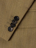 Loro Piana - Double-Breasted Virgin Wool-Twill Suit Jacket - Neutrals