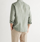 Altea - Slim-Fit Linen Shirt - Green