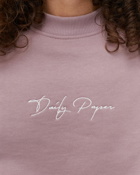 Daily Paper Wmns Evvie Sweat Script Pink - Womens - Sweatshirts