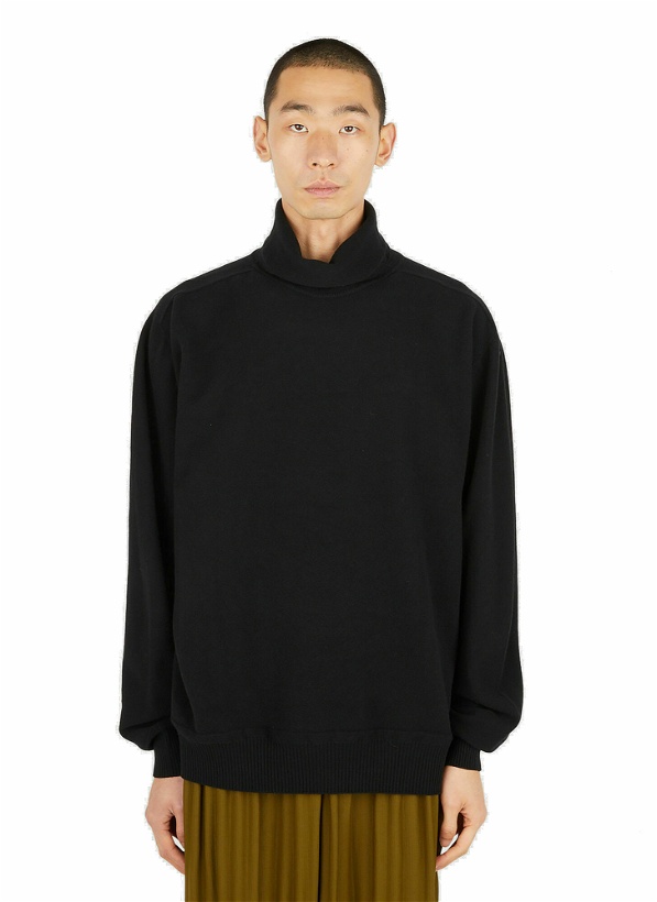 Photo: Roll Neck Sweater in Black