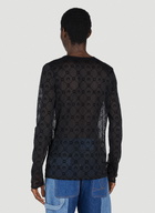 Marine Serre Flocked Mesh Top