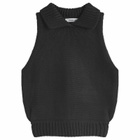 Peachy Den Women's Annie Knit Vest in Onyx